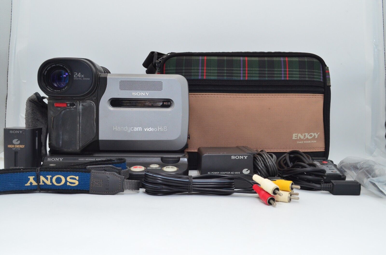Very Rare Exc+5 Sony Handycam CCD-RV100 Video Hi8 Camcorder Very Rare Exc+5 Sony Handycam CCD-RV100 Video Hi8 Camcorder