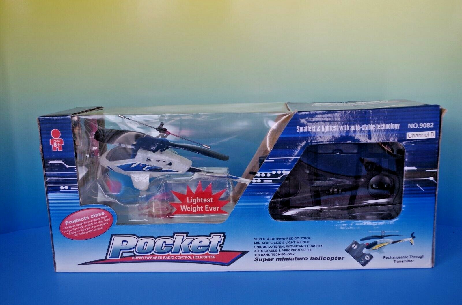Pocket Super Infrared Radio Control Helicopter Super Lightweight #9082 Pocket Super Infrared Radio Control Helicopter Super Lightweight #9082