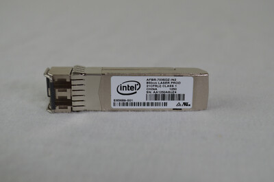 Genuine Dell Intel 10Gb SR SFP+ Transceiver Module 850nm Short Range 300M LC-LC