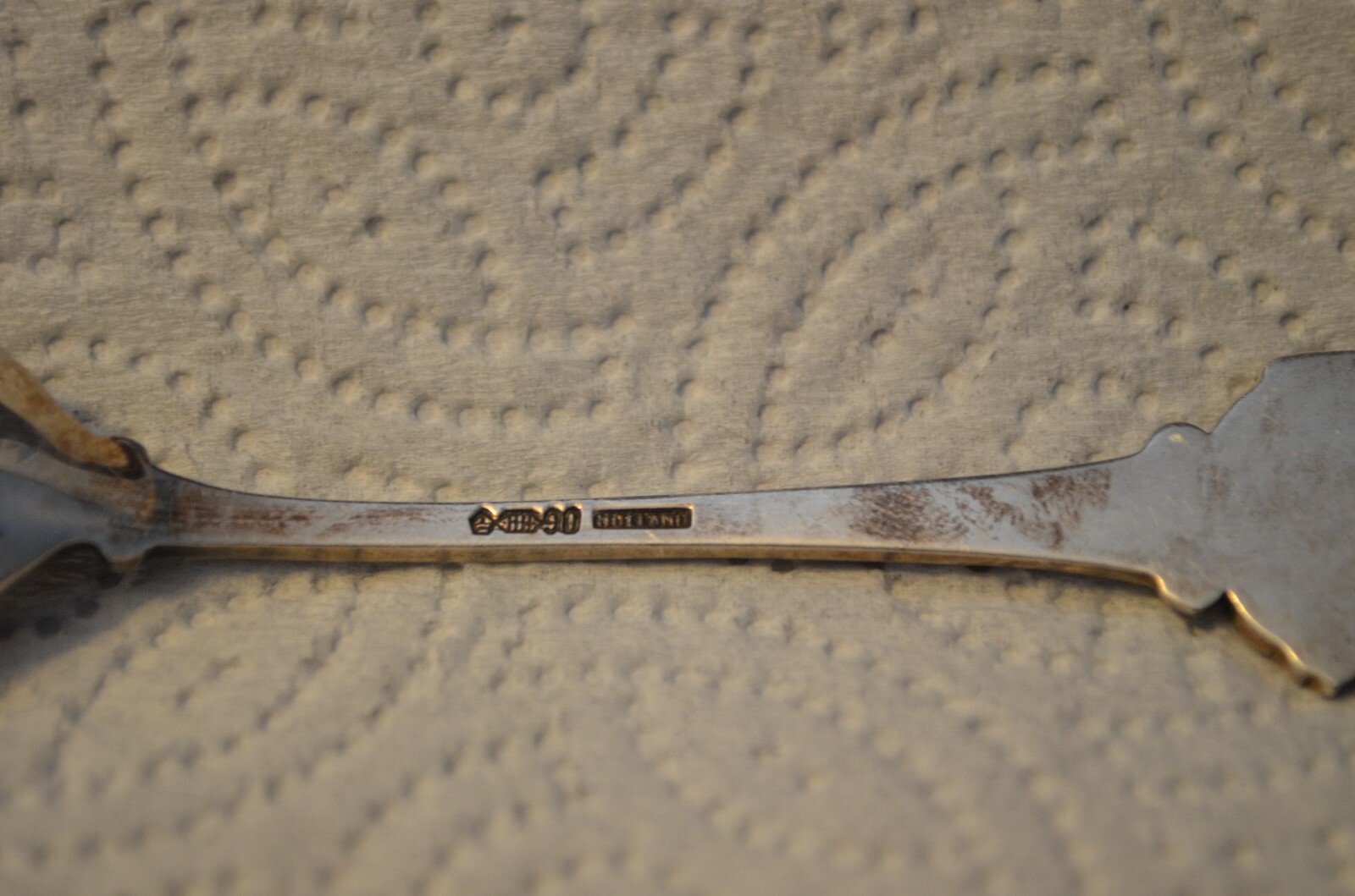 Pair of Souvenir Spoons-San Francisco, Made in Holland, ?Sterling & MEXICO Spoon