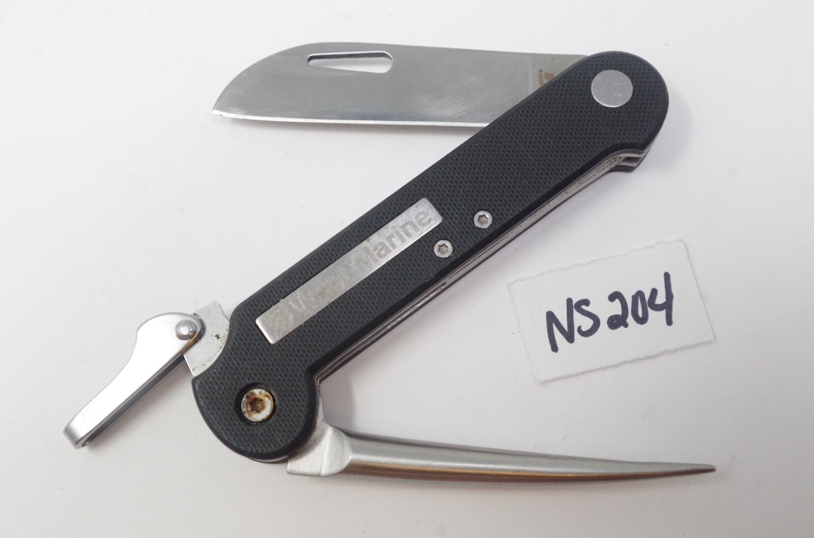 West Marine Rigging Pocket Knife Marlin Spike Sailor's