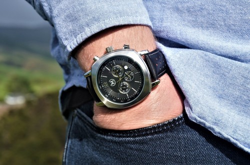 Pre-owned Marchand Watch Company Racing Chronograph Watch | Official Company