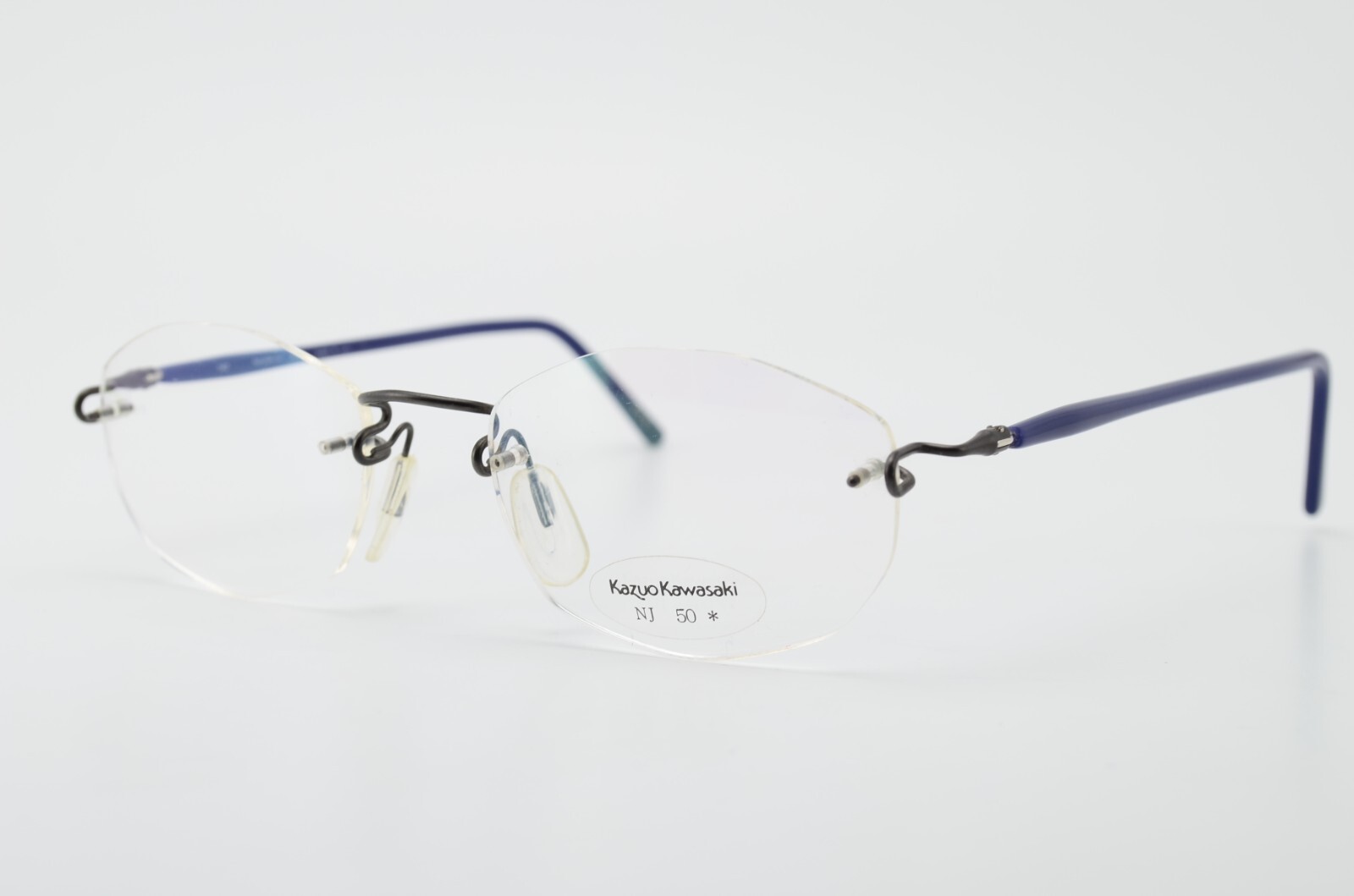 KAZUO KAWASAKI Glasses Frame NJ 50-19 140 Kooki MP-632 Black KAZUO KAWASAKI Glasses Frame NJ 50-19 140 Kooki MP-632 Black