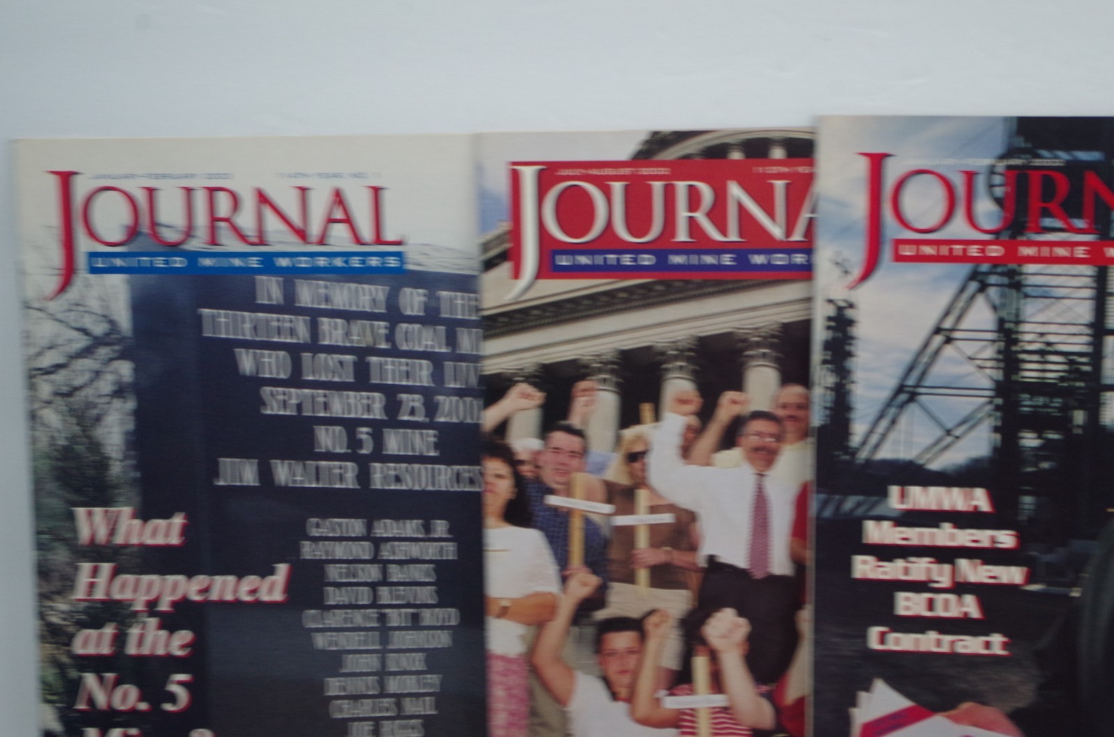 Lot Of 30 UNITED MINE WORKERS JOURNAL Newspaper Magazine Paper