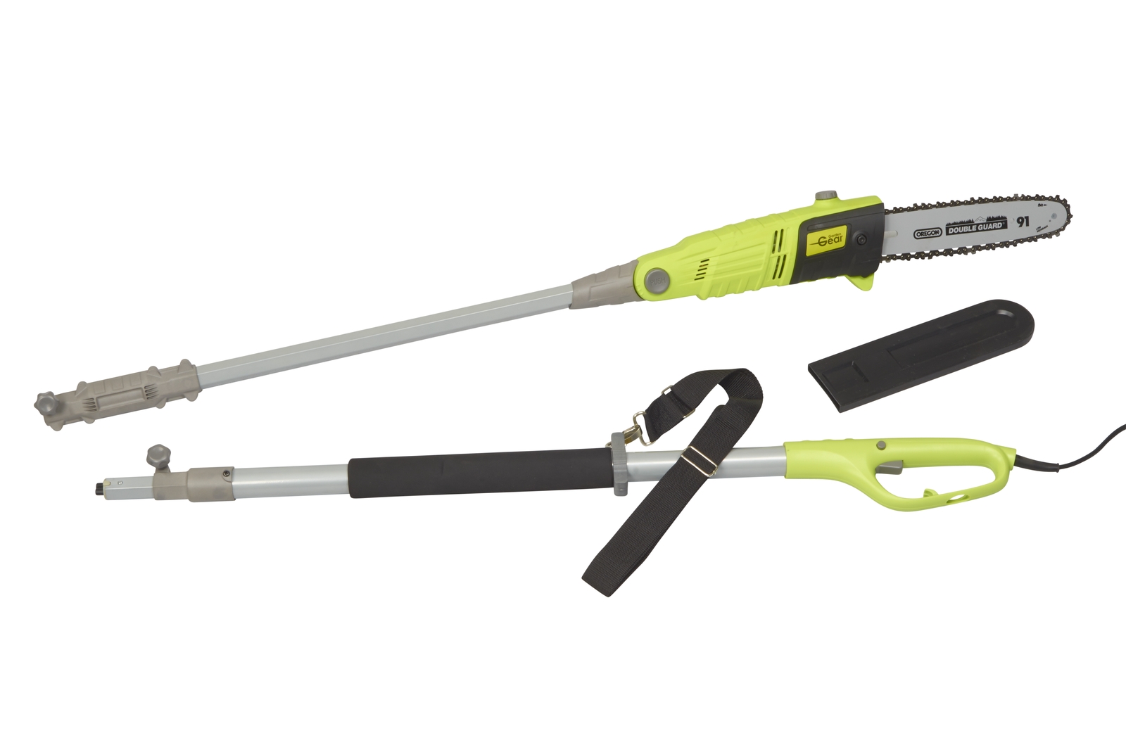 Houseables Pole Saw Pruner, Tree Trimmer, Branch Cutter, 26 FT, Black