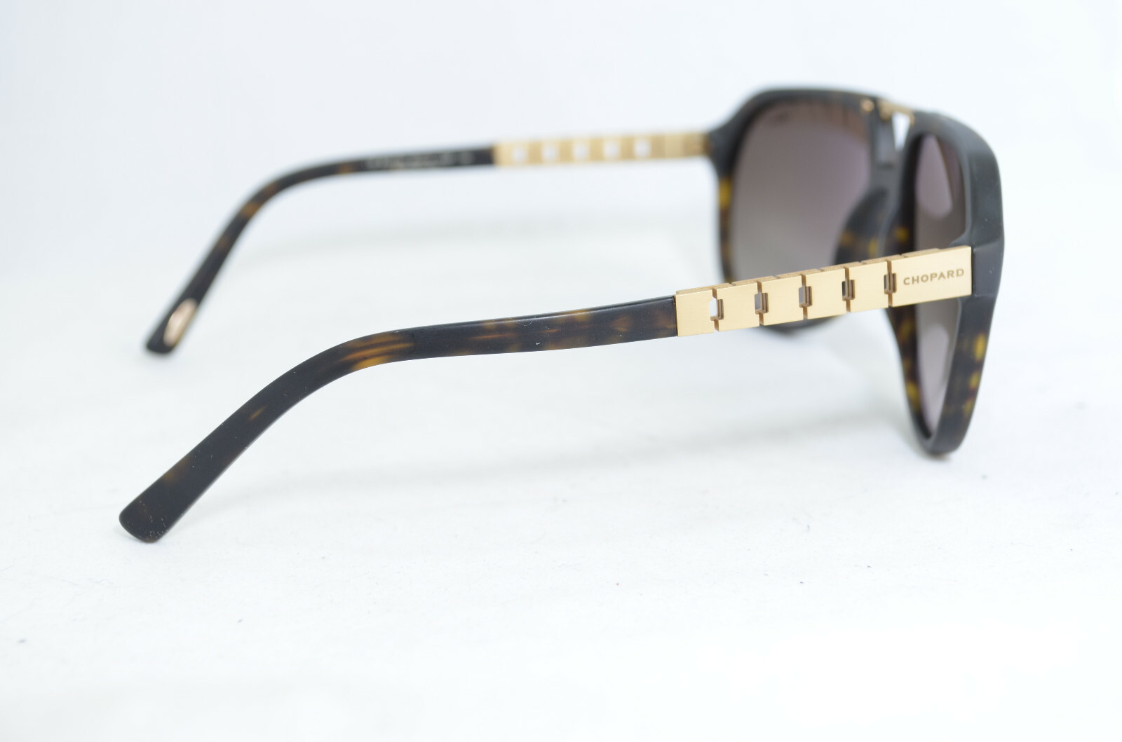 Pre-owned Chopard Authentic  Sch 179 738p Sunglasses In Brown