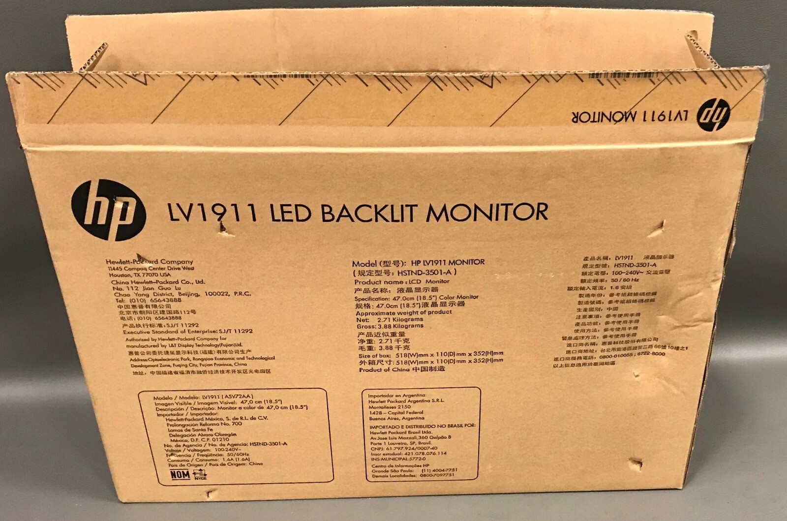 HP Compaq V LV1911 18.5