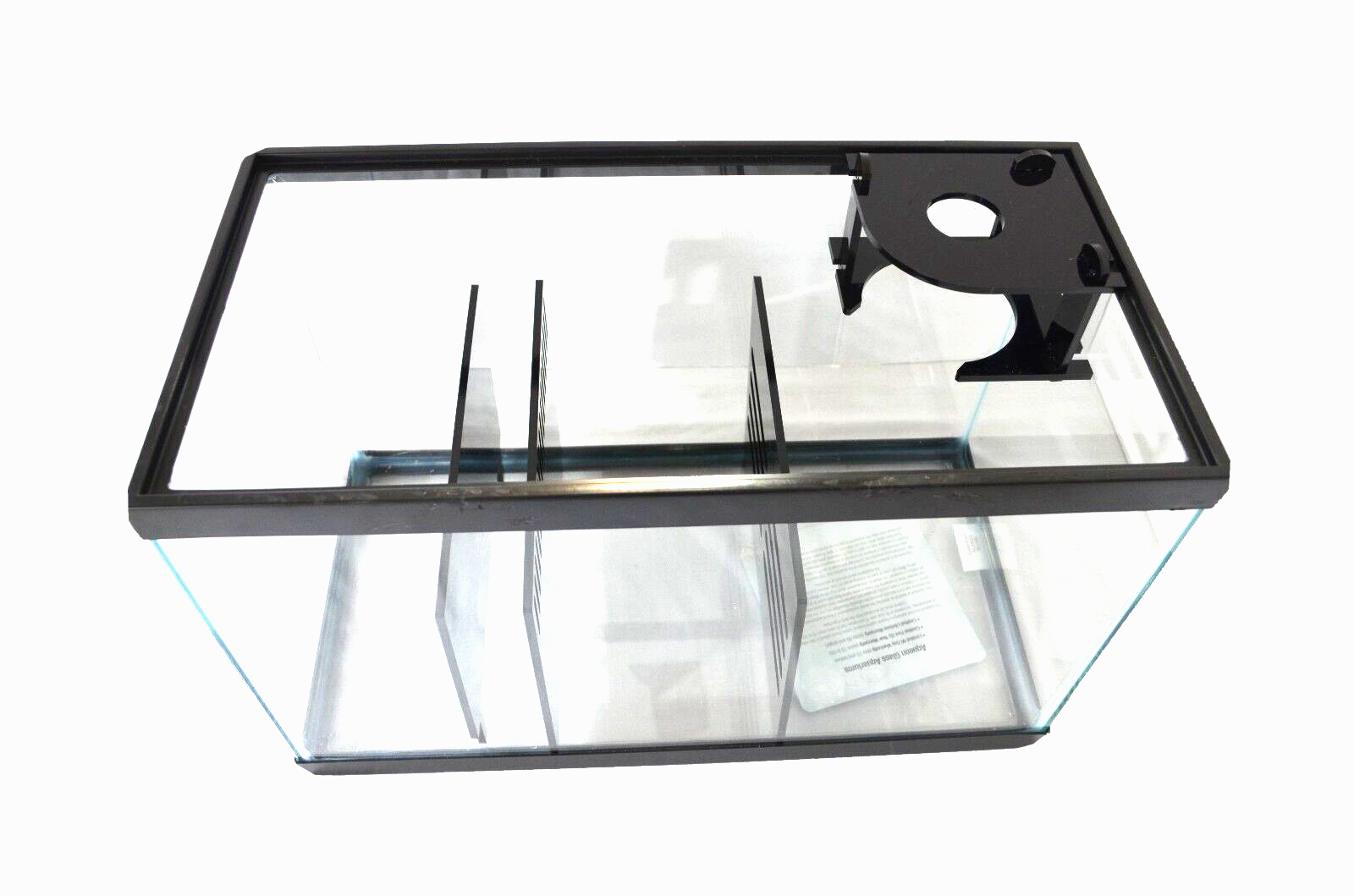 REFUGIUM KIT  - 10 Gallon Aquarium Sump kit - Single Filter Sock Holder