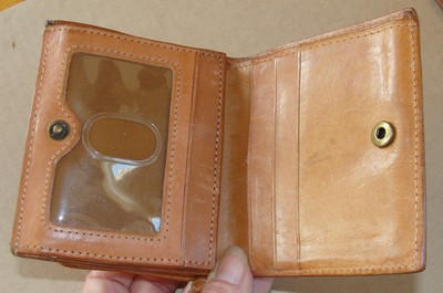 New Leather Southwestern Wallet  Leather Check Book Holder Defenders Of Wildlife