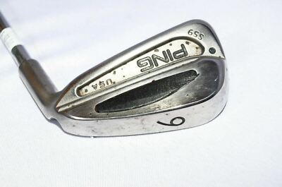 6 Iron Ping S59 Demo Rh 37.75'' Steel Stiff Silver New Grip
