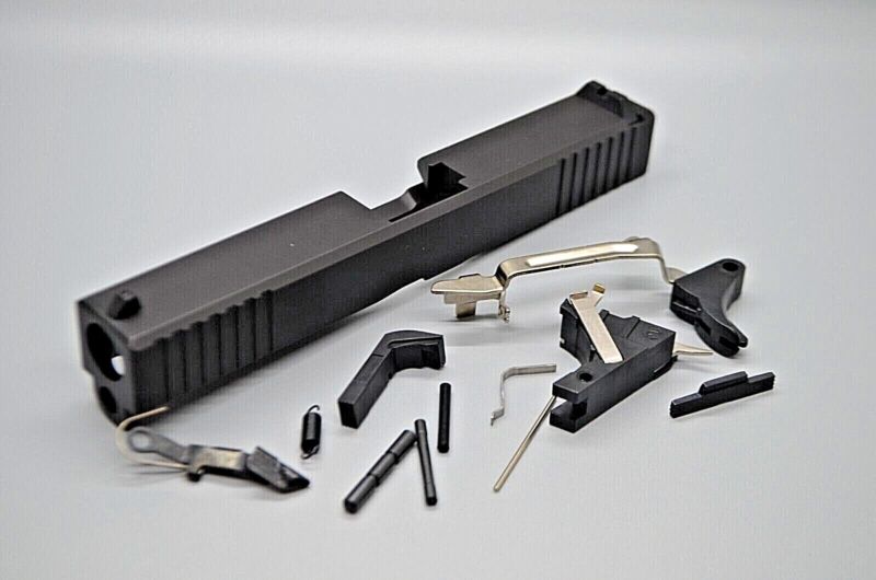 Glock 26 -fits G26 Gen 3 9mm-black Finish + Usa Made Lpk Gen 1-3 Free Shipping