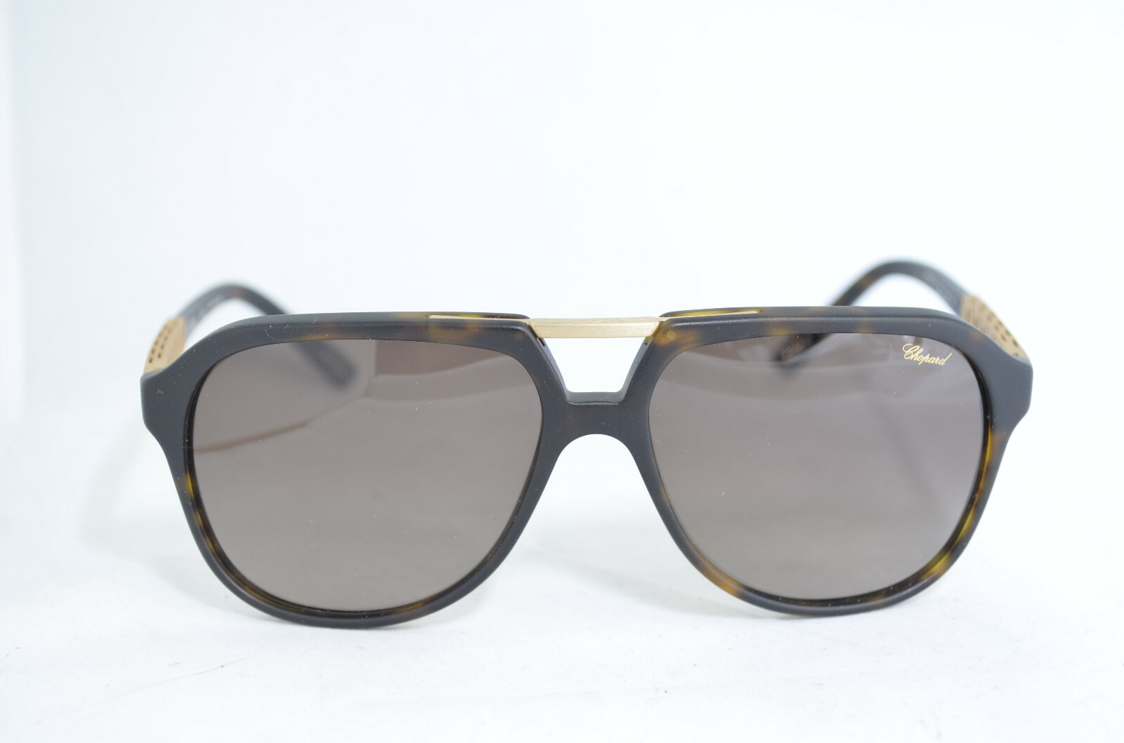 Pre-owned Chopard Authentic  Sch 179 738p Sunglasses In Brown
