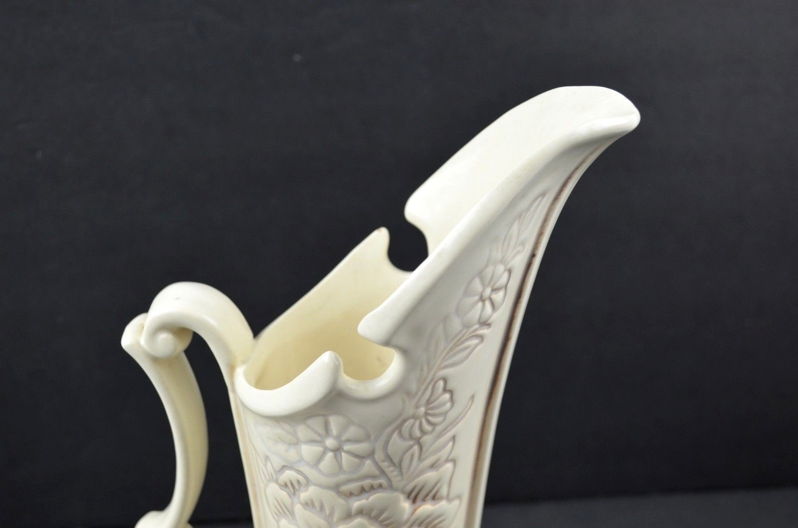 Red Wing Pottery Ewer Pitcher #1187 Ivory Color 12