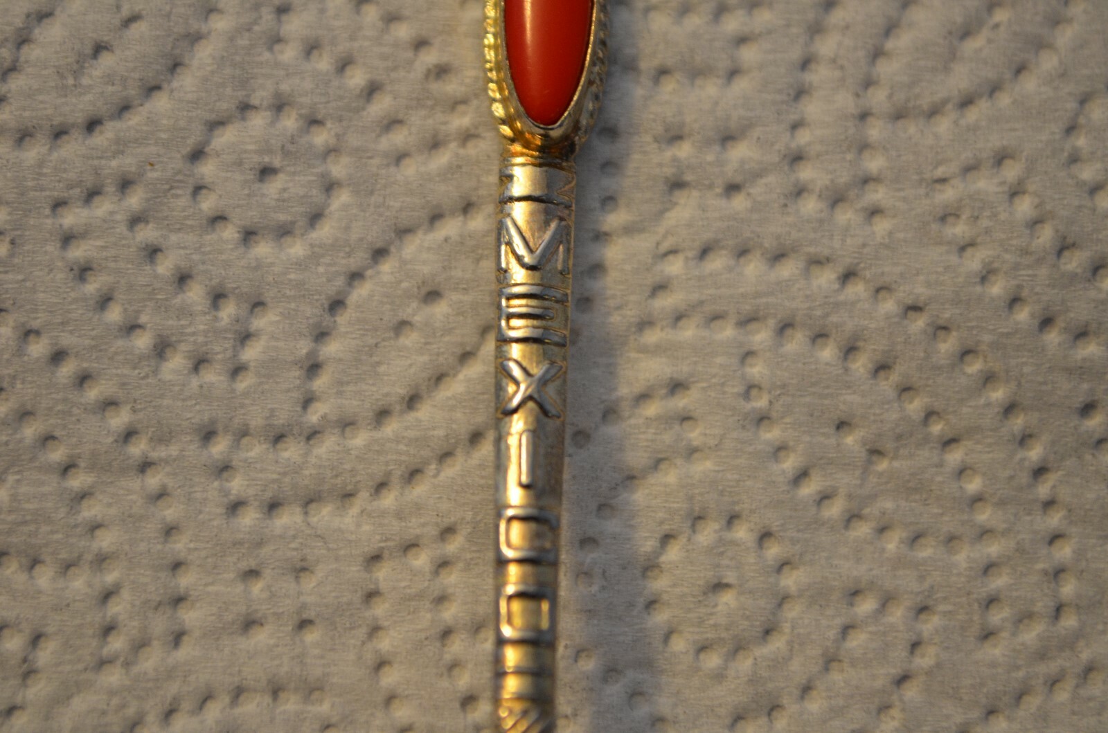 Pair of Souvenir Spoons-San Francisco, Made in Holland, ?Sterling & MEXICO Spoon