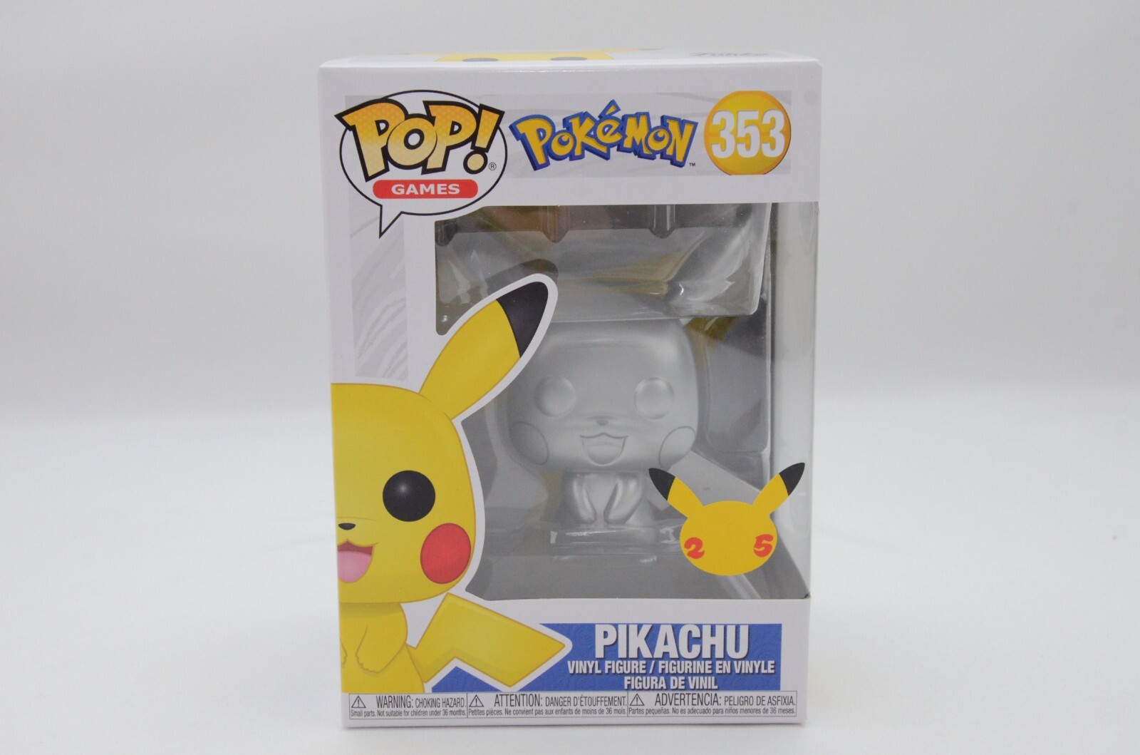 ポケモン - FUCI Funko Pop! Games # 553 Pokémon Pikachu (Flocked) Zavvi