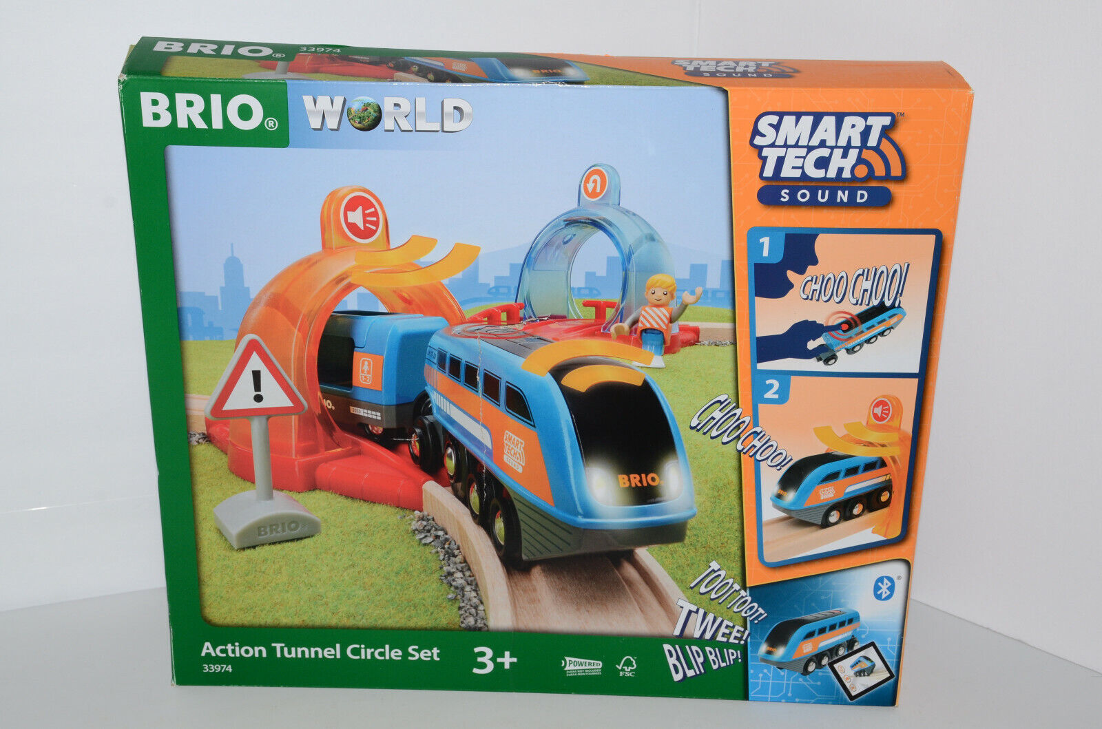 BRIO World - Smart Tech Sound - Action Tunnel Circle Set No BRIO World - Smart Tech Sound - Action Tunnel Circle Set No