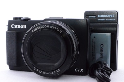 ''Near Mint'' Canon PowerShot G1 X Mark II 12.8MP Digital Camera Body 490C