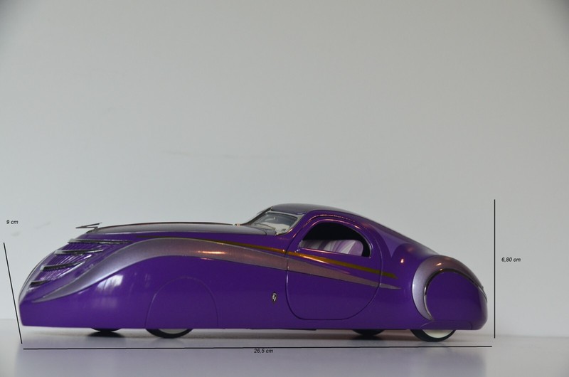 Rare & Comme Neuve : 1/24 Franklin  1939 Duesenberg Simone Boites & Papiers