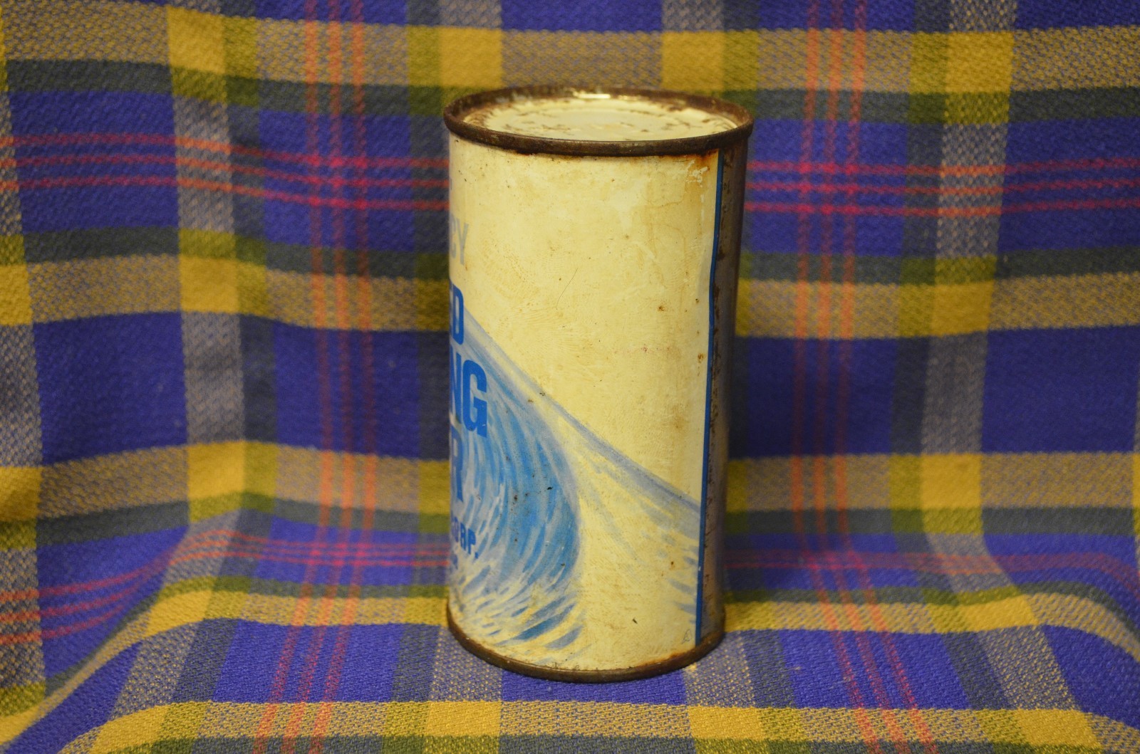 Vintage US Coast Guard EMERGENCY PURIED Drinking Water-F&L Packing Corp Steel Ca