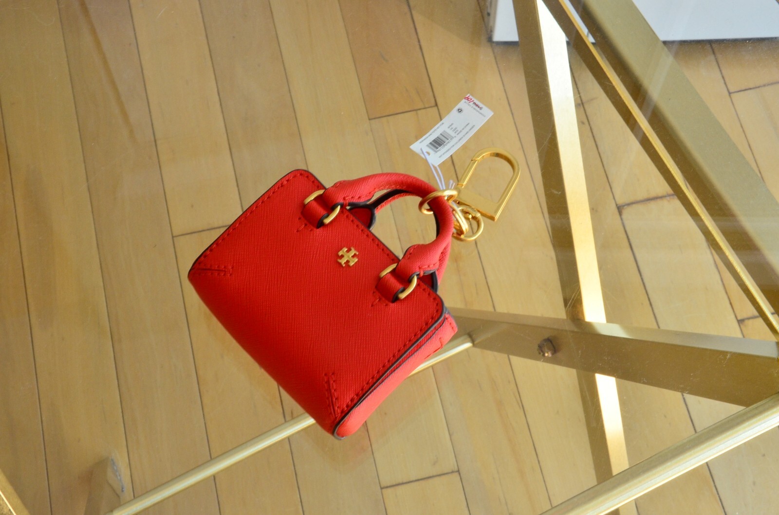 Tory Burch Robinson Mini Tote Keychain | eBay
