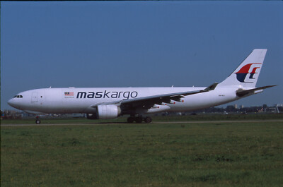 ZRH12  Original aircraft slide/Dia  MAS Cargo A330 9M-MUA