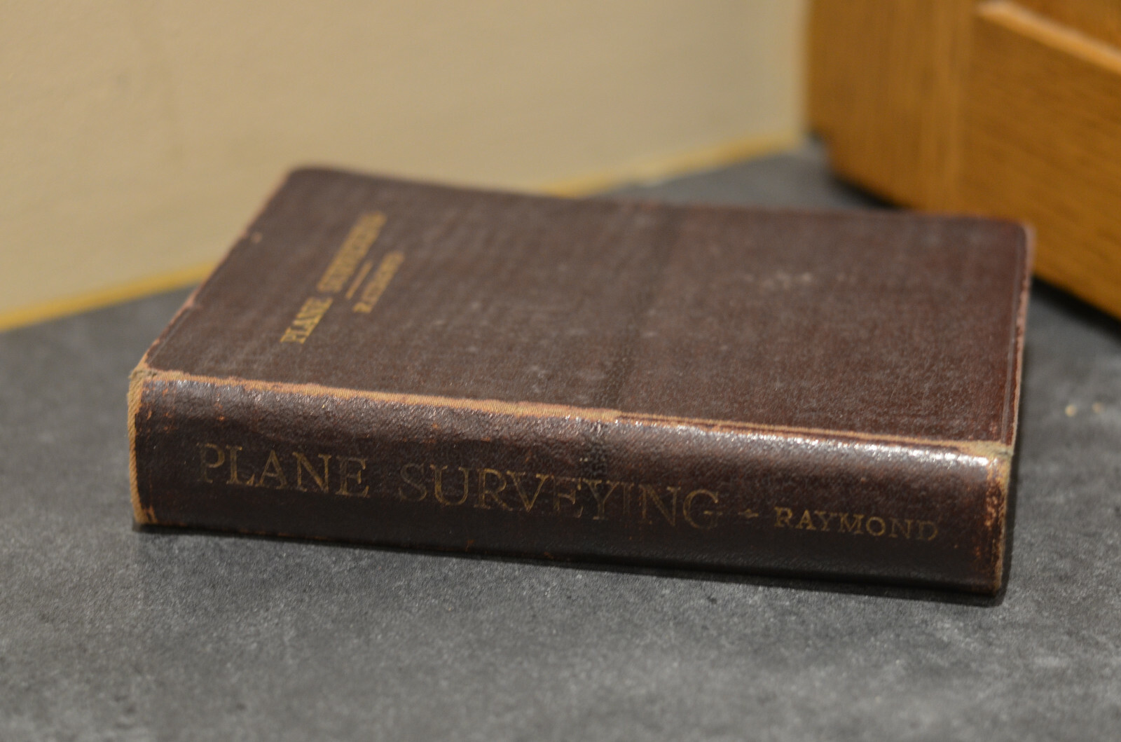 Plane Surveying - William G Raymond - 1914 Great American Book Co Red Leather