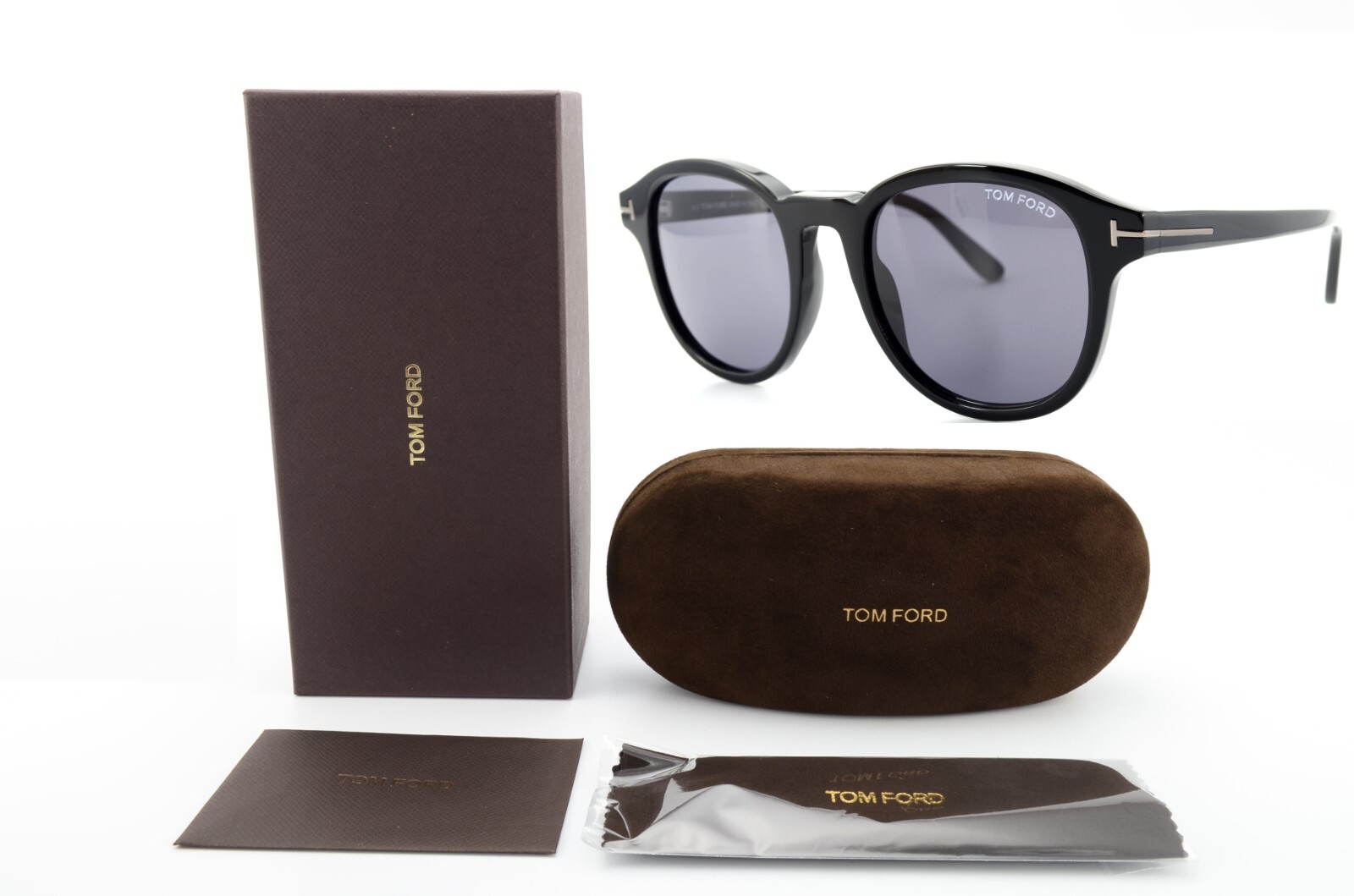 TOM FORD Sonnenbrille Jameson TF752-N 01A 52-21 145 *3 Black TOM FORD Sonnenbrille Jameson TF752-N 01A 52-21 145 *3 Black
