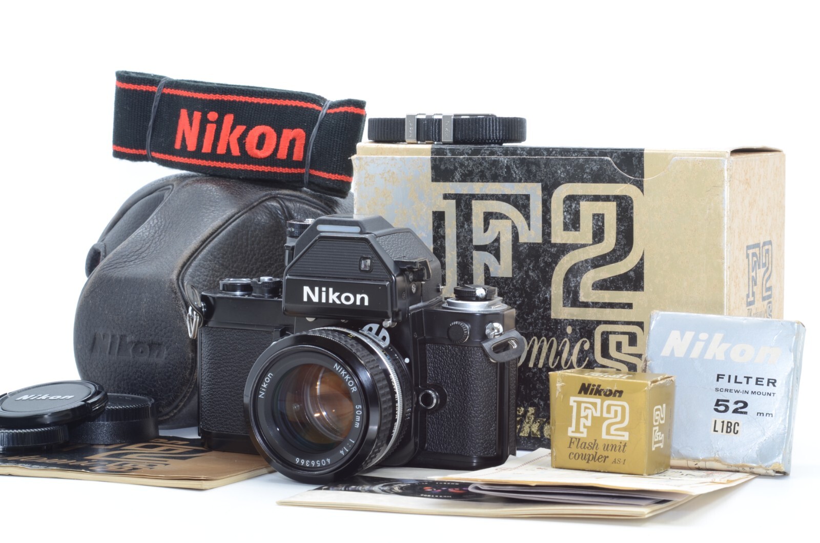 完動美品 Nikon F2S DP-2 NIKKOR 50mm F1.4 TOP MINT w/ BOX S/N Match] Nikon F2 S F2S Photomic Ai 50mm