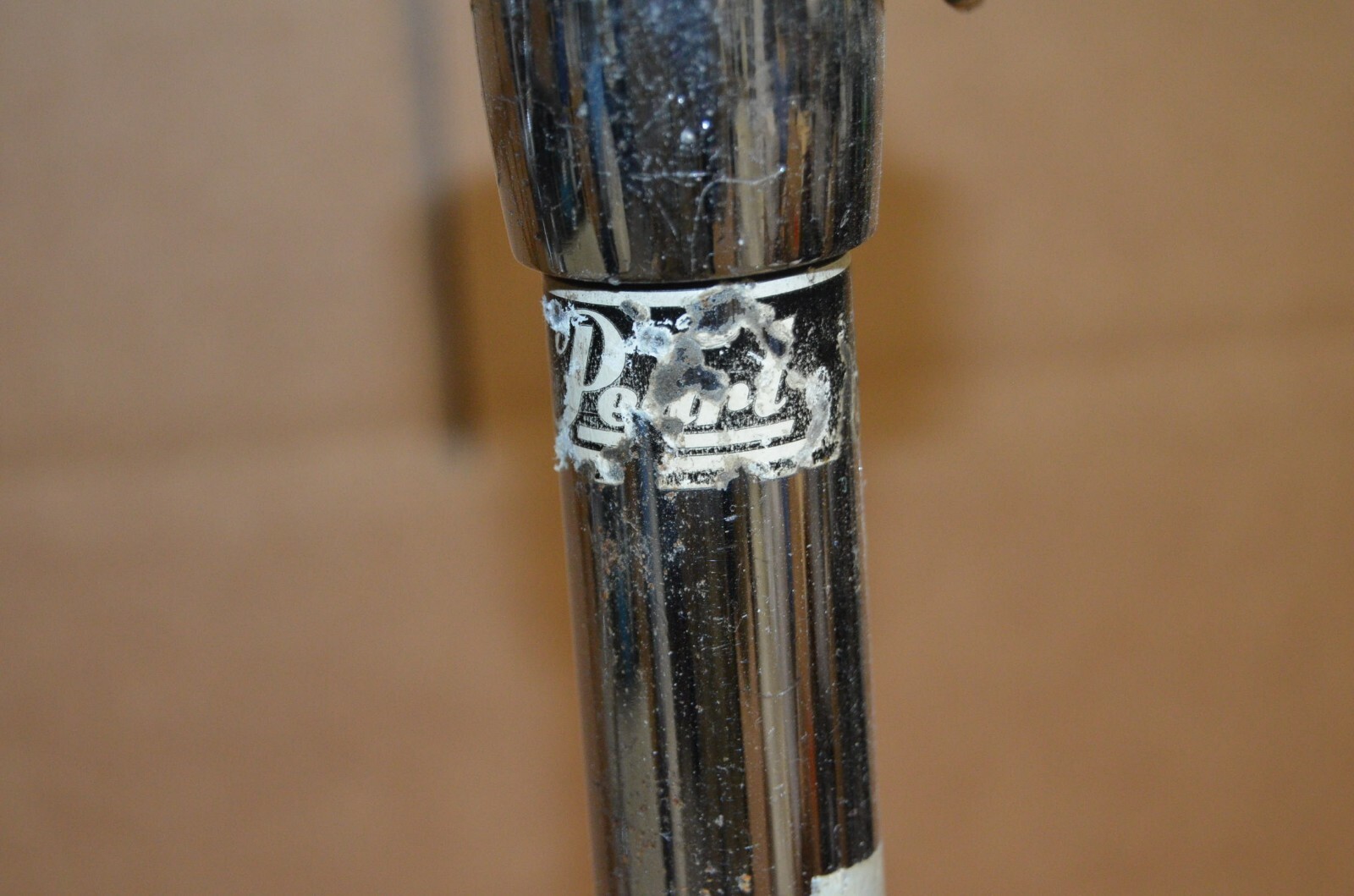 Vintage Pearl Snare Drum Stands with PDP Base Drum Pedal