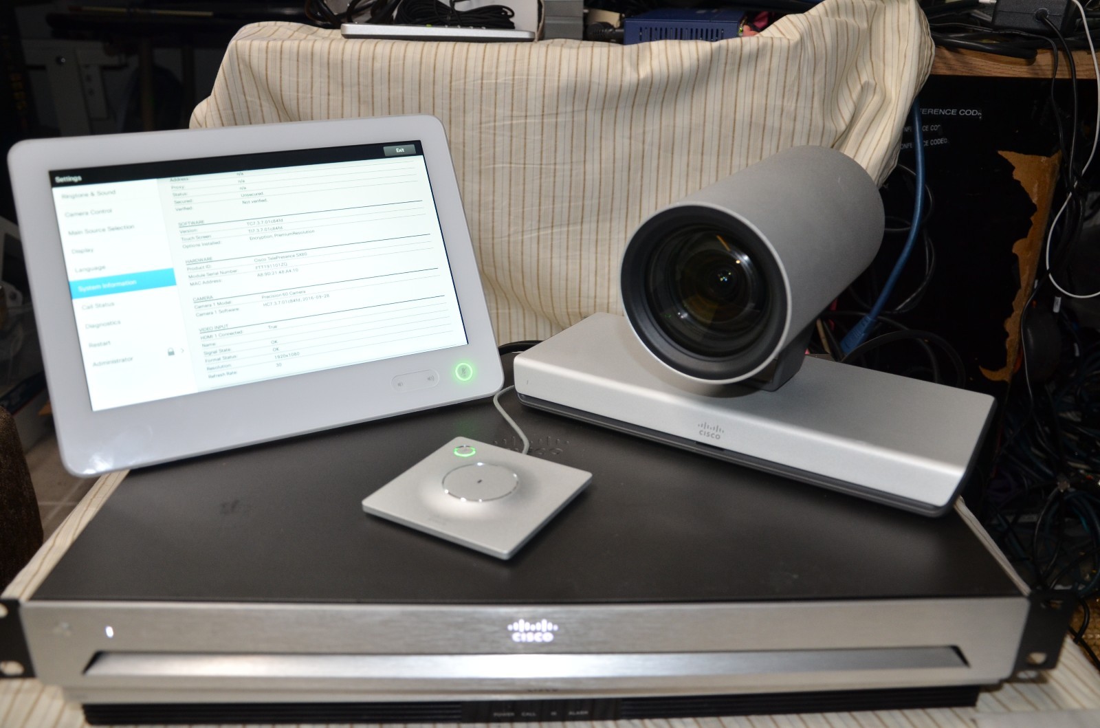 Cisco TelePresence SX80 Codec Precision 60 Camera 10