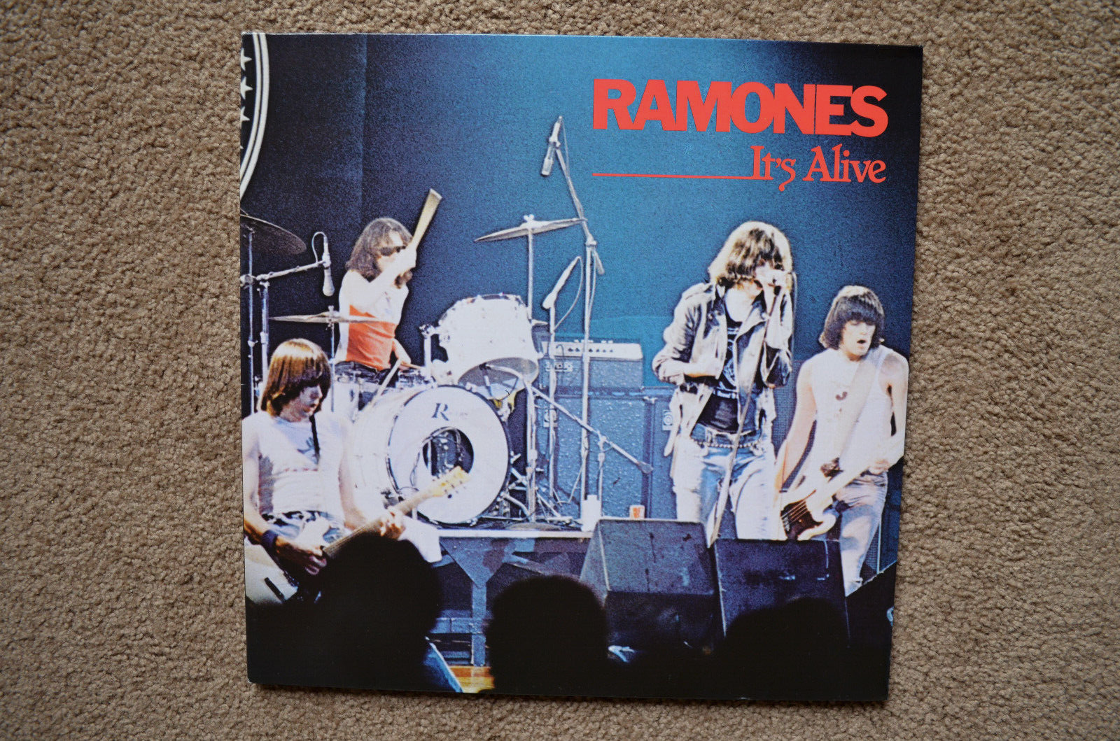 Ramones German Double LP “It's Alive” Sire (SRK 2 6074) Near