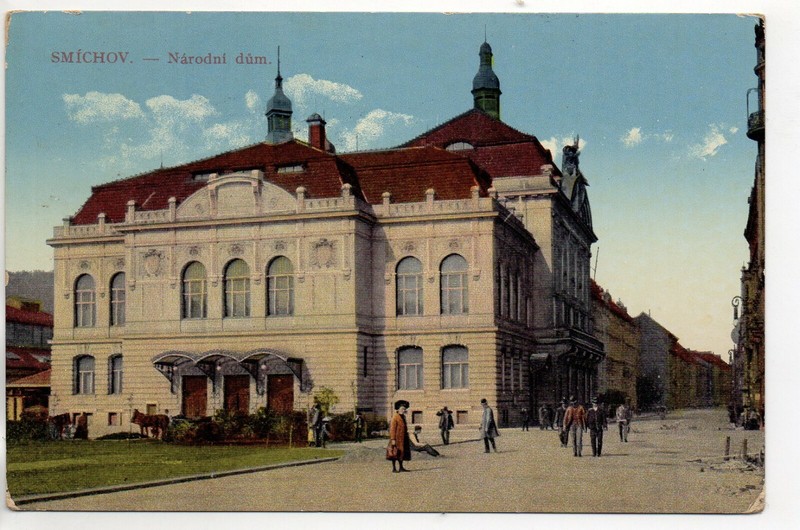 Tchequie - RÃ©Publique TchÃ©Que - Czech RÃ©Pub. - Smichow Prague Narodni Dum