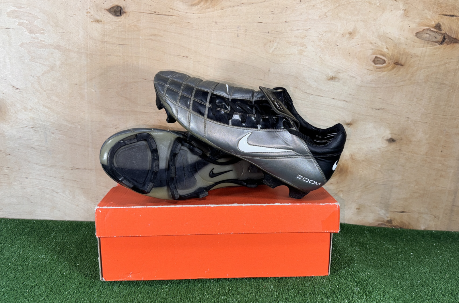 Nike AIR Zoom Total 90 II FG 302230 012 Elit Grey boots