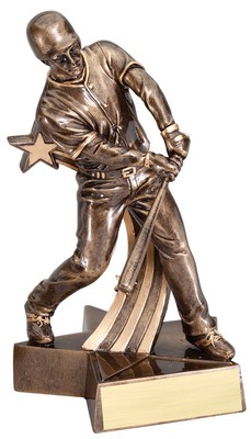 -Male Baseball Star Power Resin Trophy 9.5″ Power Baseball Resin Trophy 90603GS