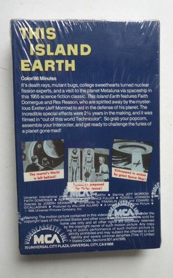 1983 This Island Earth Beta Tape-Factory Sealed BETA Tape-Not VHS