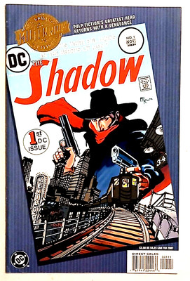 Vintage Dc Comics 2001 The Shadow Comic Book #1 Issue Millennium Edition