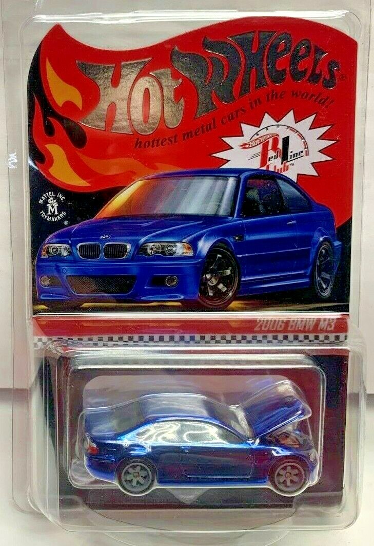 ホット ウィール RLC 限定 2008 BMW M3。 RLC Hot Wheels Collectors 2006 BMW M3 Red Opening Hood 2025