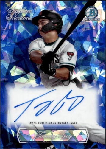 2023 1st Bowman Draft Auto Tommy Troy ON-CARD! Diamondbacks Star 