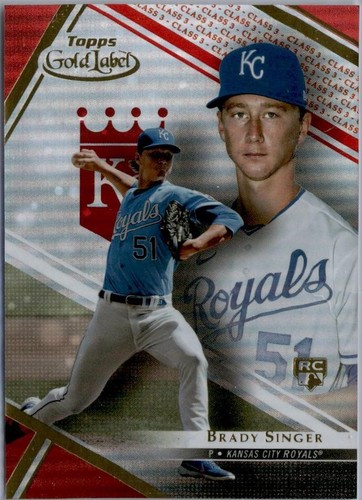 2021 Topps Gold Label - Brady Singer #58