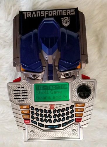 2007 Hasbro Transformers Optimus Prime Autobot Hand Held Electronic Game