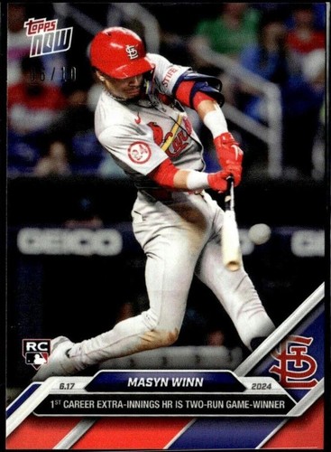 2024 Topps Now - Masyn Winn #310