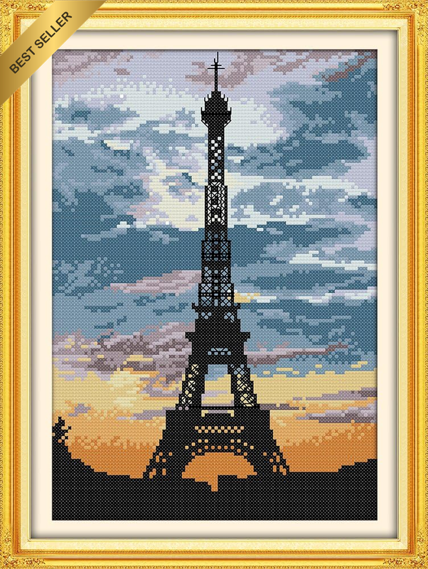 Cross Stitch Counted Kits Stamped Kit Cross-Stitching Pattern for Home Decor, 11