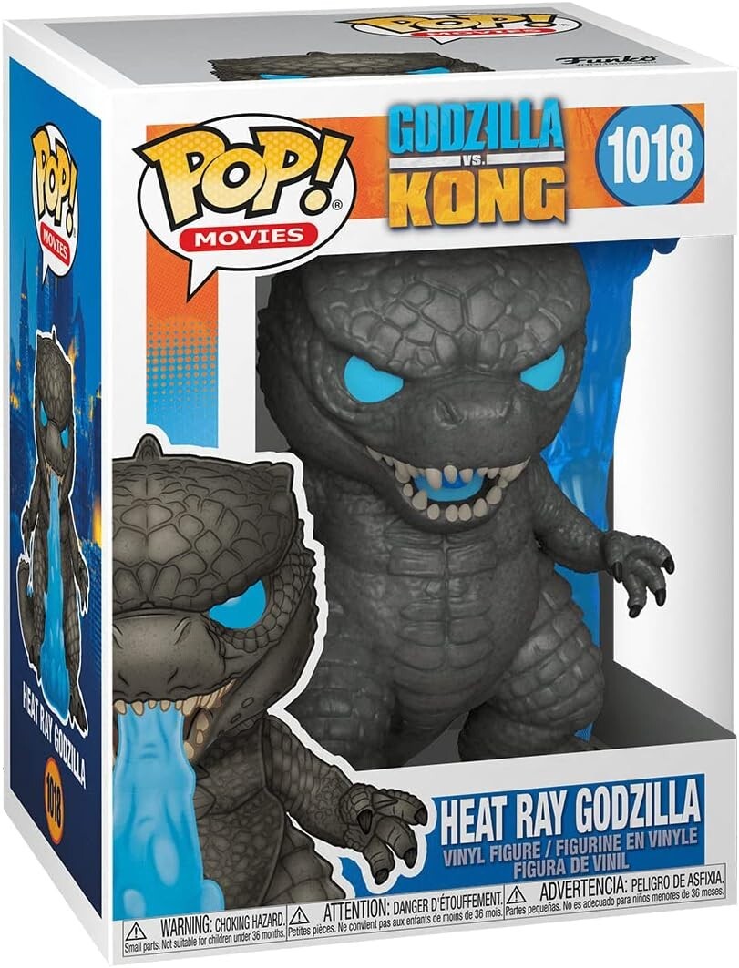Funko Pop Godzilla Vs Kong - Godzilla (Atomic Heat Ray) Figure w ...