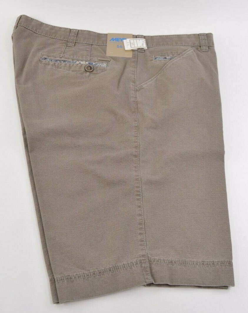 PT Torino NWT Bermuda Shorts Size 48 32 US Solid Light Tan