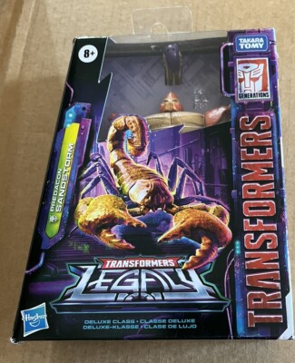 Hasbro Transformers Generations Legacy Deluxe Class Predacon SANDSTORM Scorpion