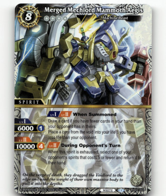 Battle Spirits Saga - Merged Mechlord Mammoth Aegis - False Gods