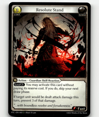 Grand Archive TCG Resolute Stand - Fractured Crown