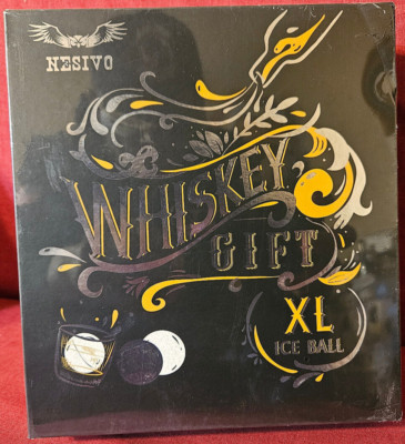 NESIVO WHISKEY GIFG XL ICE BALL NEW SEALED N BOX