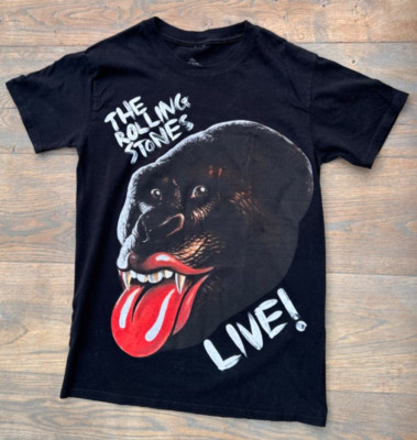 Unisex Cotton Official Rollings Stones Hyde Park 2013 50 Years T-Shirt Small