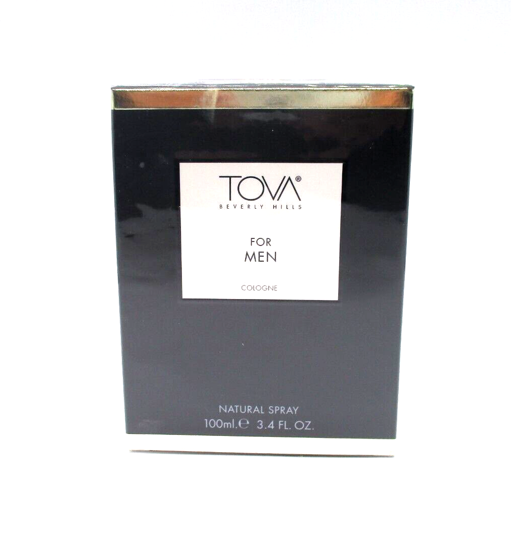 Beverly Hills Tova For Men Cologne Natural Spray ~ 100 ml / 3.4 oz ~ BNIB